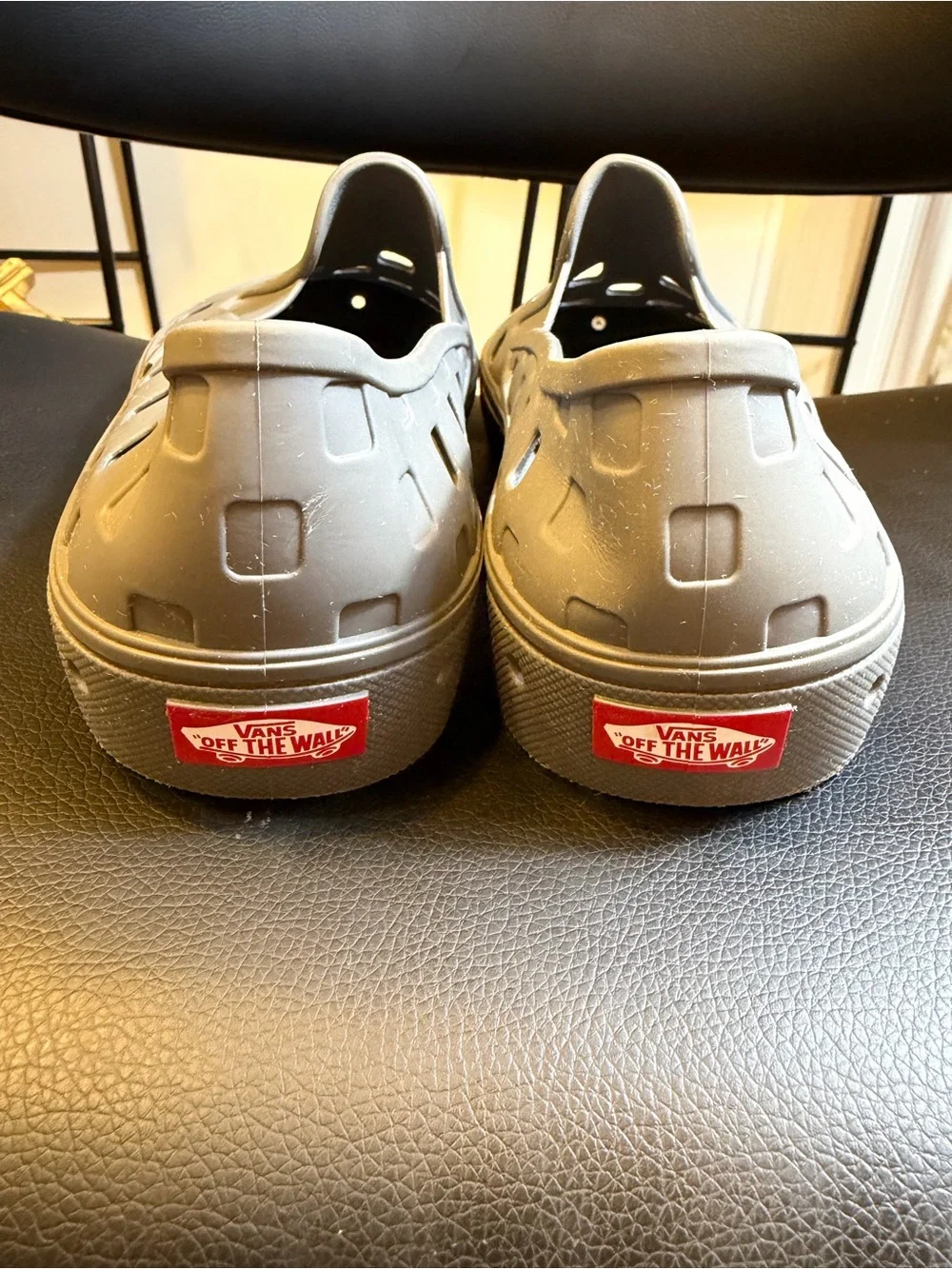 Vans Trek Slip-On Pewter Gray Breathable Rinseable Durable Size 11